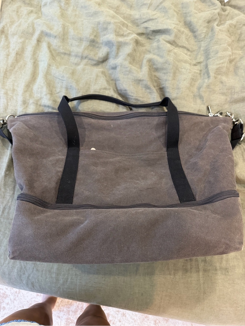 Lo & Sons Catalina deluxe bag small in midnight ash